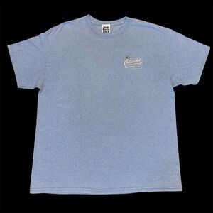 “Old Guys Rule On Permanent Vacation” Surf California Blue Grey Graphic T-Shirt